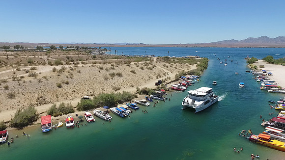 Tecopa Entering Channel 2
