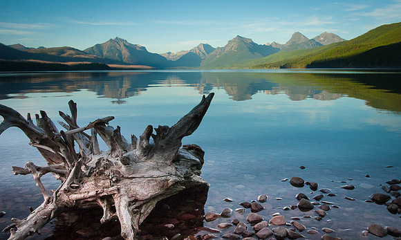Lake McDonald at Dusk